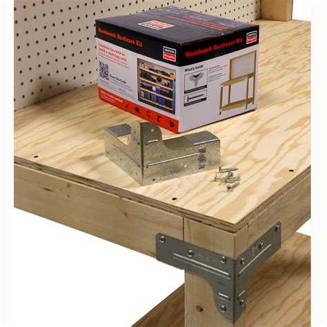 metal corner brackets for work bench|strong tie workbench kit.